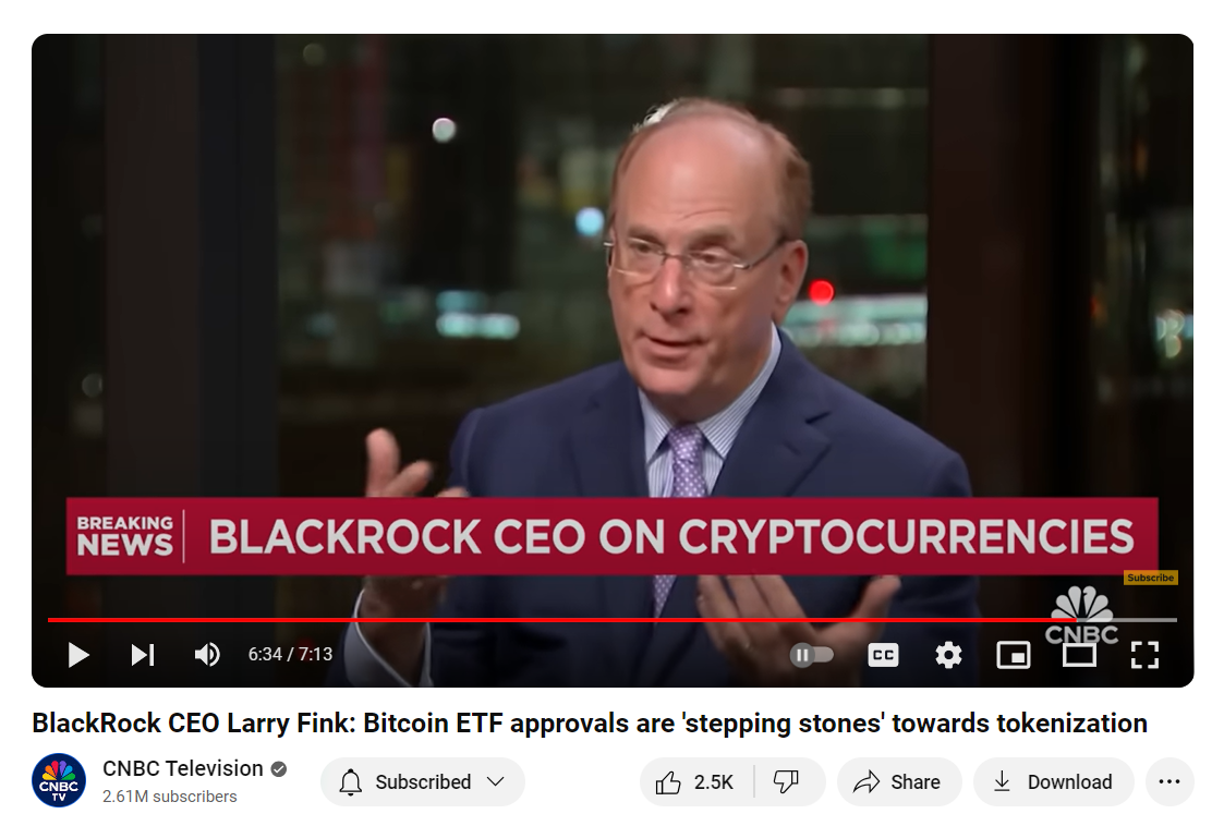 Blackrock Ceo Larry Fink Bitcoin Etf Approvals Are Stepping Stones Blackrock Ceo Larry Fink Bitcoin Etf Approvals Are Stepping Stones